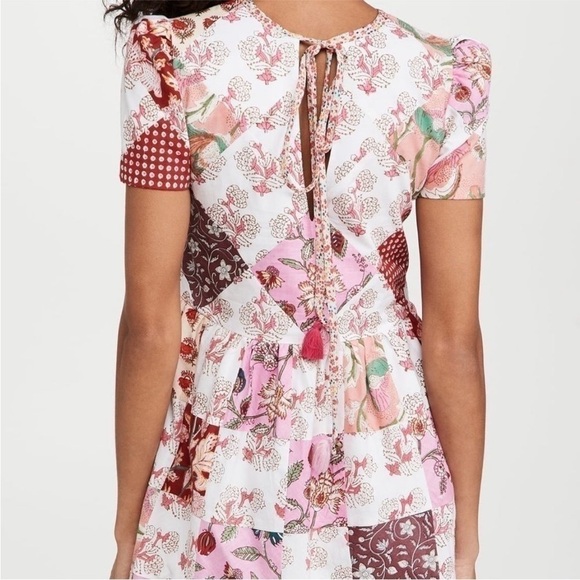 Alix of Bohemia Anika Patchwork Mini Dress - Picture 5 of 10